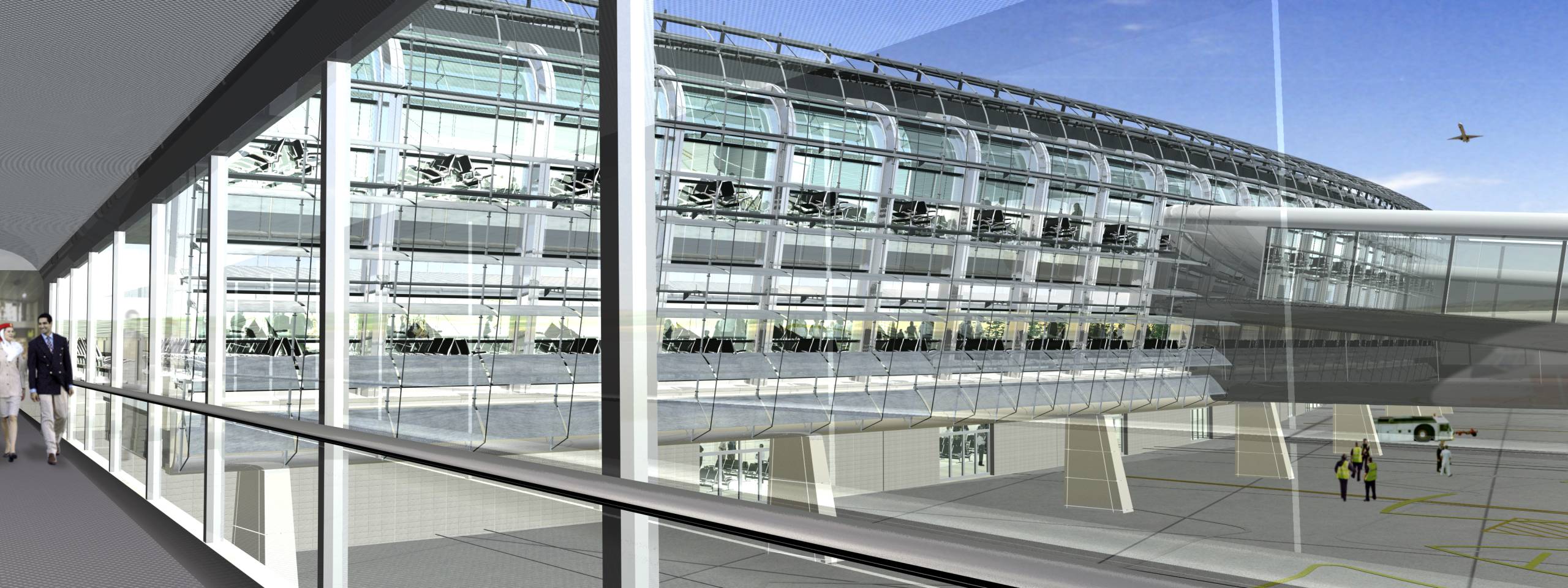 New Terminal building for the state airport of Thessaloniki